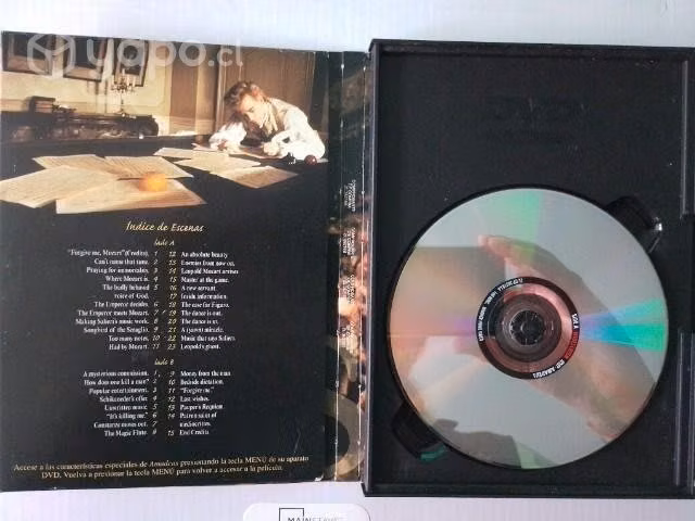 DVD original película Amadeus
