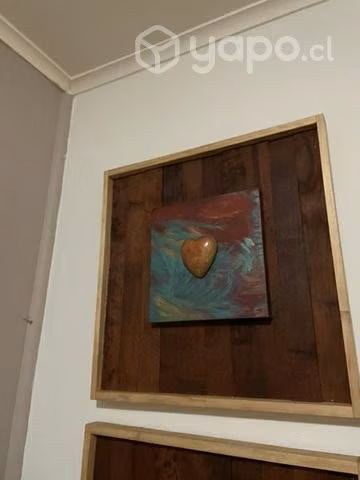 Artículos en madera reciclada