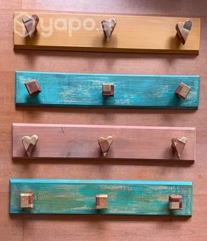Artículos en madera reciclada
