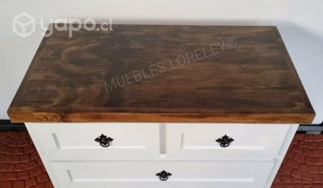 comodas de 5 cajones de madera - Imagen 3