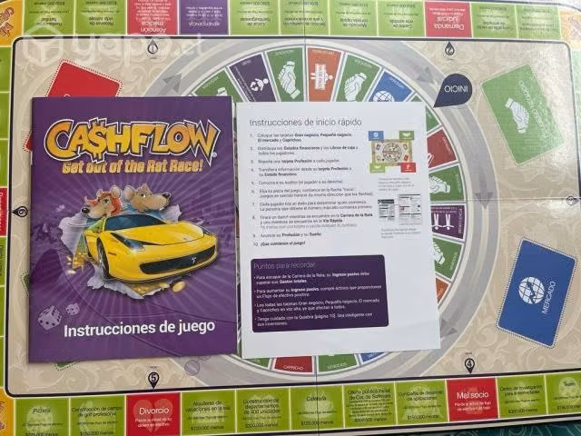 Juego De Mesa Cash Flow 100% Original