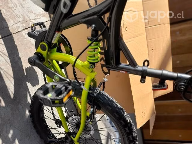 Bicicleta drako aro 20 doble suspensión