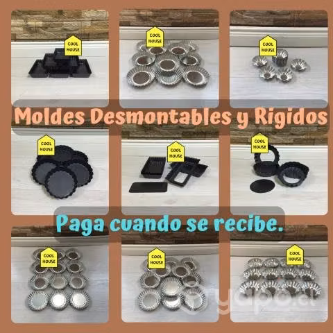 Moldes Rigidos y Desmontables de Diferentes Medida