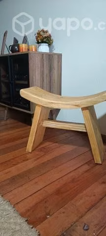 Mueble bancas curvas