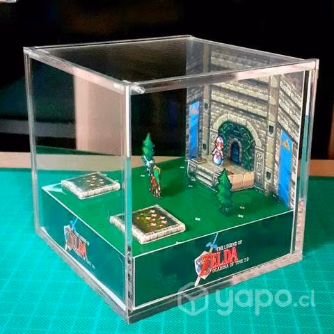Zelda cubo diorama