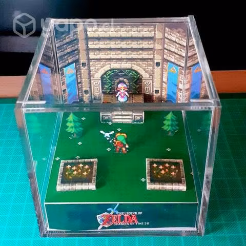 Zelda cubo diorama