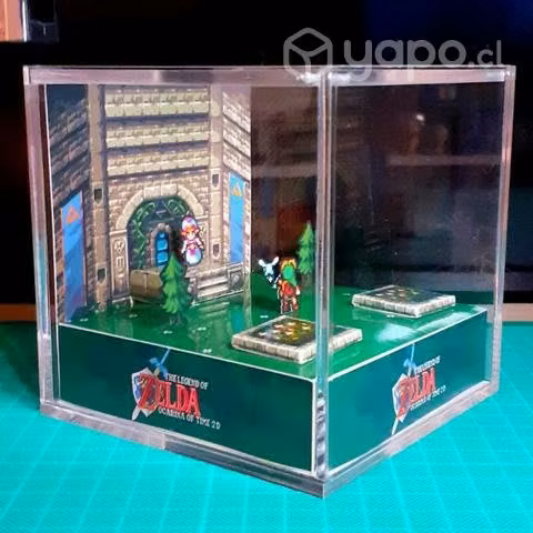 Zelda cubo diorama