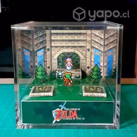 Zelda cubo diorama