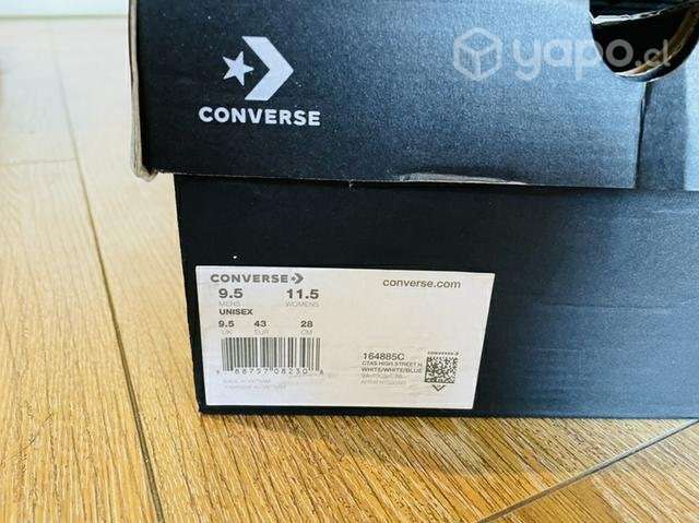 Zapatilla converse con caña talla 9.5 - Imagen 4