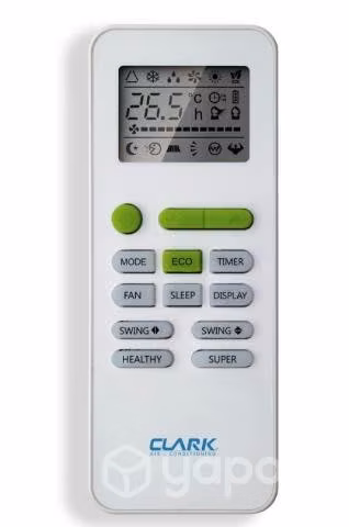 Aire acondicionado 9000 btu clark on/off