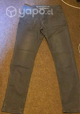 Jeans ZARA negros, jeans grises