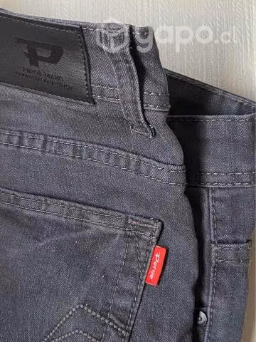 Jeans ZARA negros, jeans grises