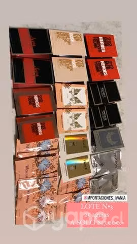 Muestras de perfumes original
