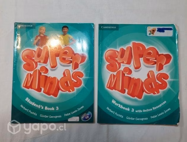 Libro Inglés Super Minds 3 Básico Cambridge