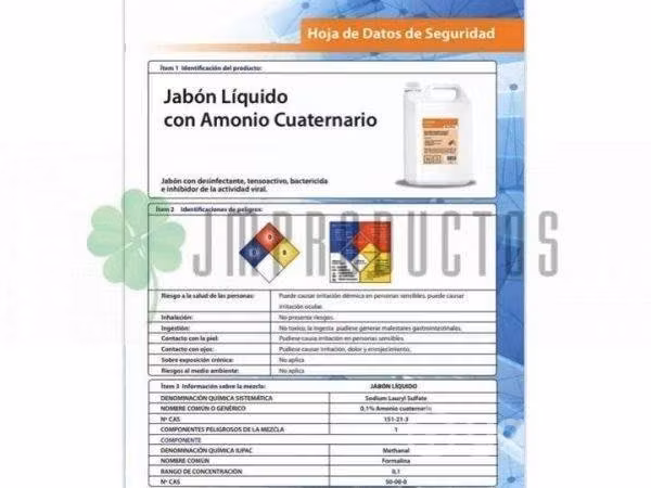 Jabón Liquido Antibacterial 5 Litros - Imagen 3