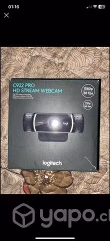 Cámara logitech c922 pro