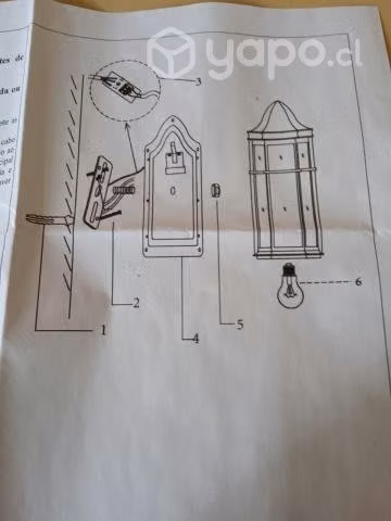 FAROL de EXTERIO 1 luz NUEVOS