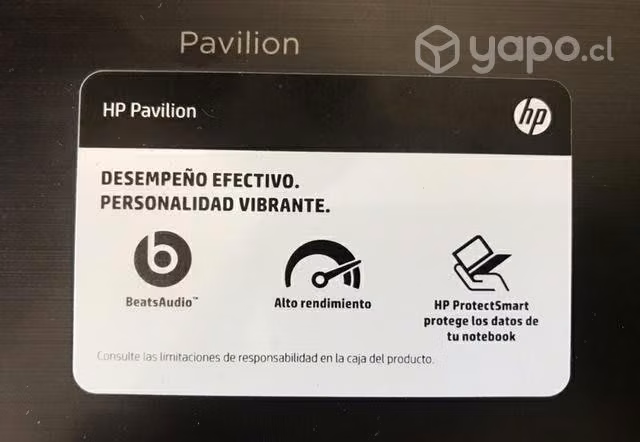 HP Pavilion ¡3, 4GB RAM, Nvidia Geforce 830M - Imagen 6