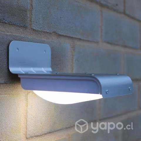 Aplique led solar exterior (contra el agua)