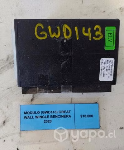 Módulo (GWD143) Great Wall Wingle Bencinera 2020