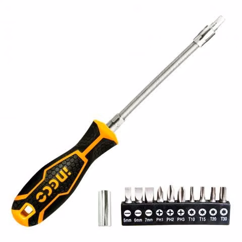 Destornillador Flexible 12 pcs Ingco