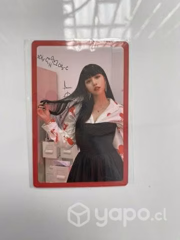 Photocard mina TWICE original