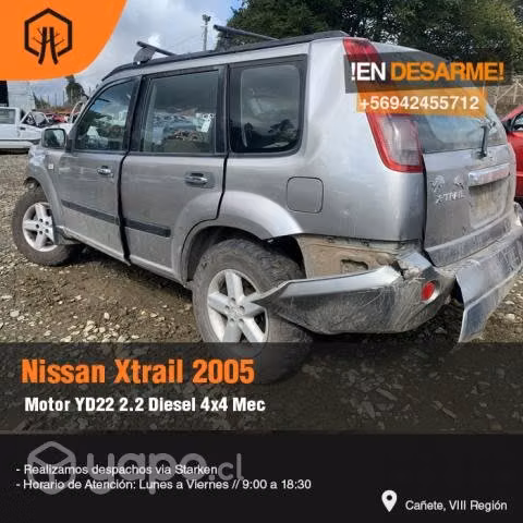 Inyector Nissan x-trail 2005 4x4