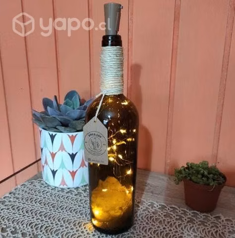 Botellas con luces