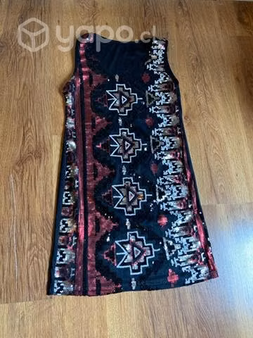 Vestido fiesta con lentejuelas