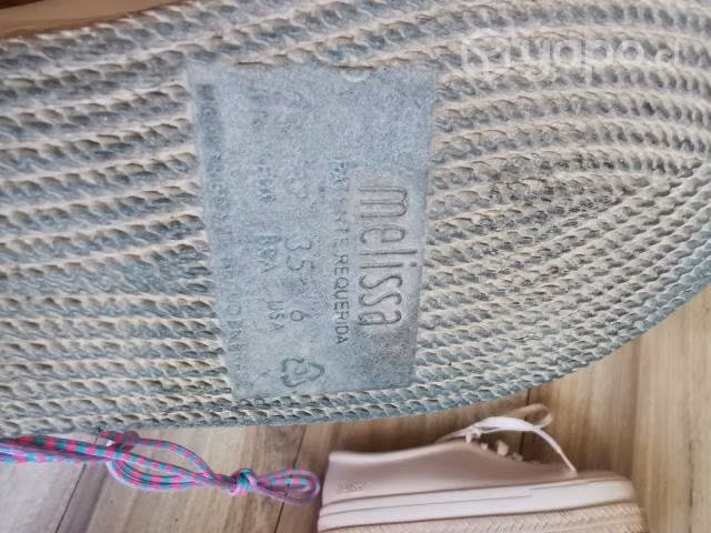 Zapatillas melissa con plataforma rosado - Imagen 4