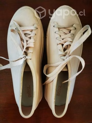 Zapatillas melissa con plataforma rosado - Imagen 5