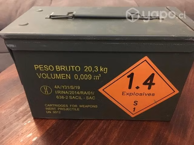 Caja metálica militar - Imagen 2