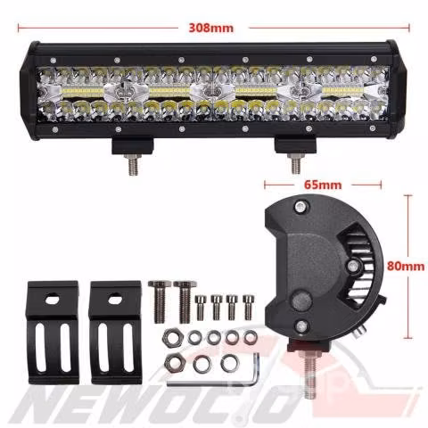 Barra Foco Neblinero Antiniebla 80 Led 240w 12/24v