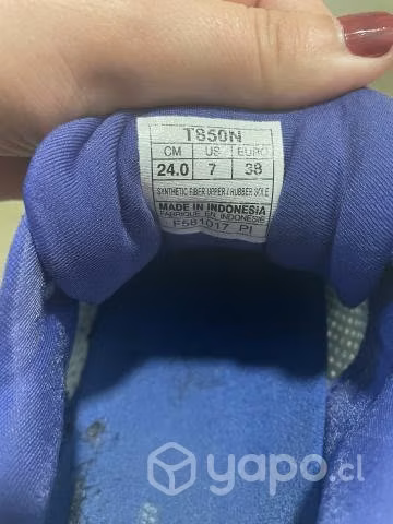 Zapatillas asics azules 36.5 / 37 - Imagen 4