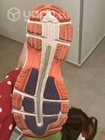 Zapatillas asics azules 36.5 / 37 - Imagen 3