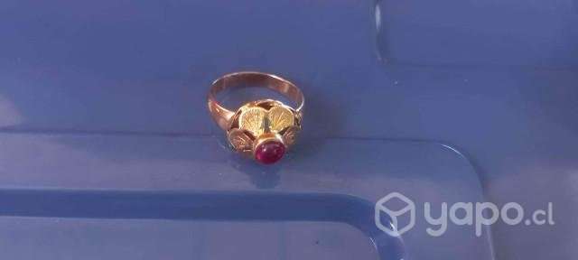 Anillo oro chevalier - Imagen 2