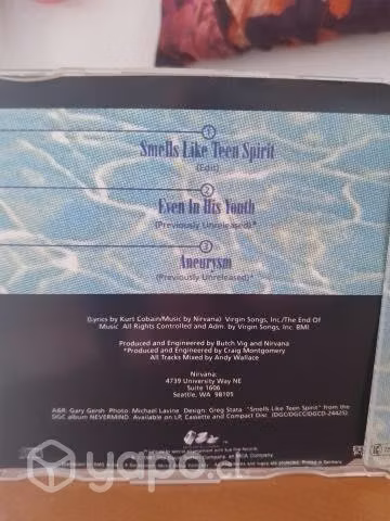 Nirvana Compact disc maxi-single - Imagen 2