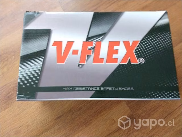 Zapato VFLEX V11 Nobuck Gris/Negro