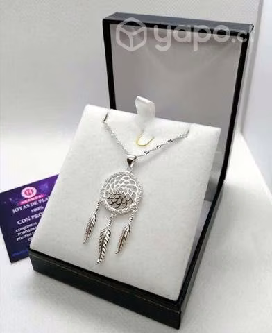Collar Atrapasueños  Plata Ley 925