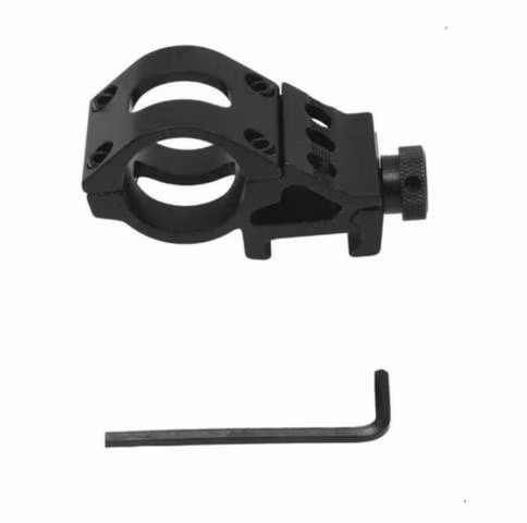 Linterna táctica recargable más soporte metálico - Imagen 3