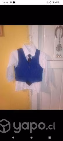 Terno talla 6 y zapato talla 30