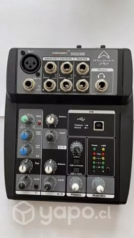 Mezcladora USB para streaming