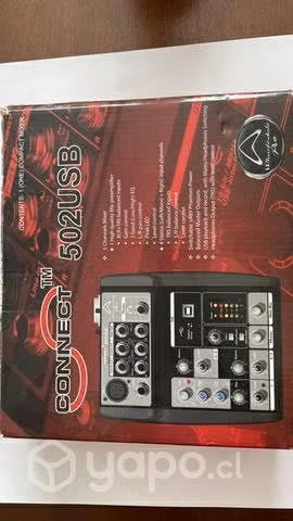 Mezcladora USB para streaming