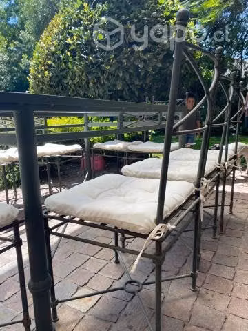 Comedor de terraza fierro - ESPECTACULAR