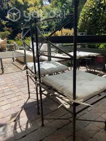 Comedor de terraza fierro - ESPECTACULAR