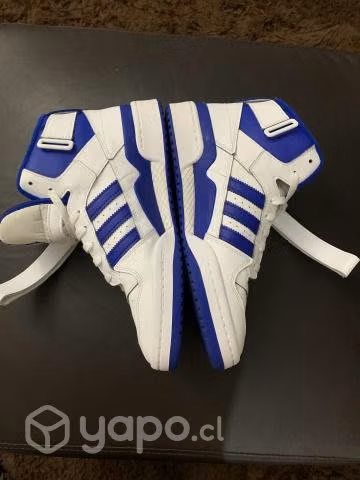 Forum mid Cloud White / Royal Blue