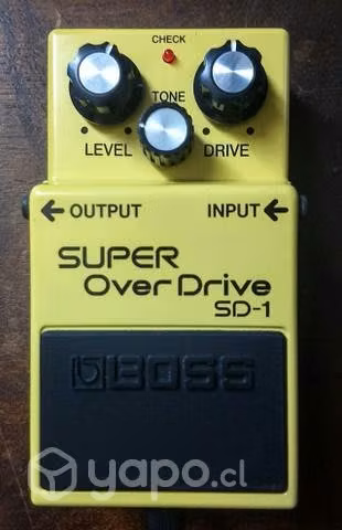 Pedal de efectos BOSS Super OverDrive SD-1