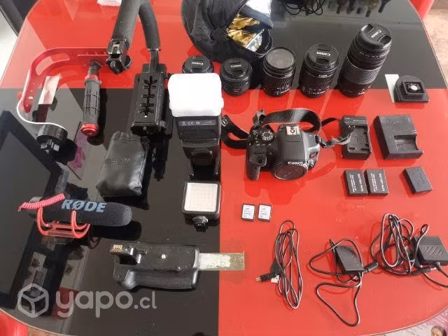 Accesorios camara canon t6i