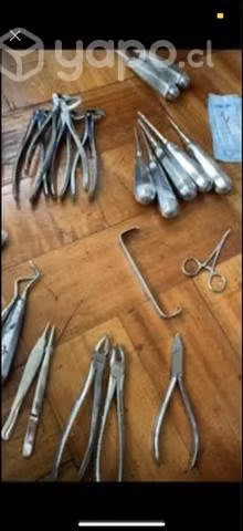 Variedad de material odontologico