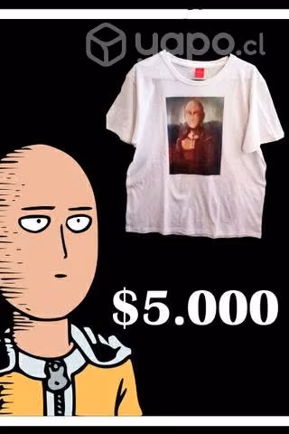 Poleras estampadas anime